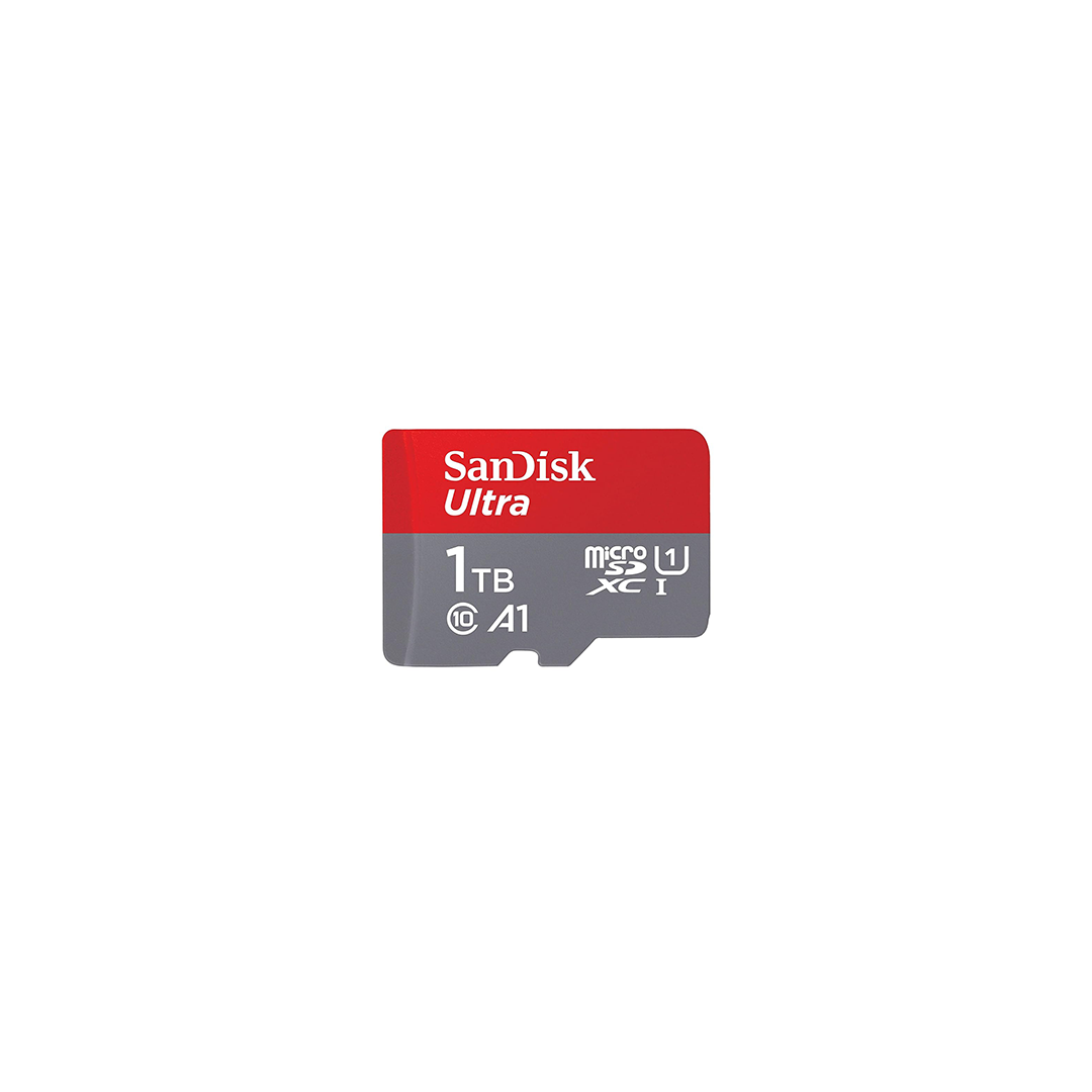بطاقة SanDisk Ultra® microSDXC UHS-I، سعة 1 تيرابايت، 150 ميجابايت/ثانية بطاقة SanDisk Ultra® microSDXC UHS-I، سعة 1 تيرابايت، 150 ميجابايت/ثانية